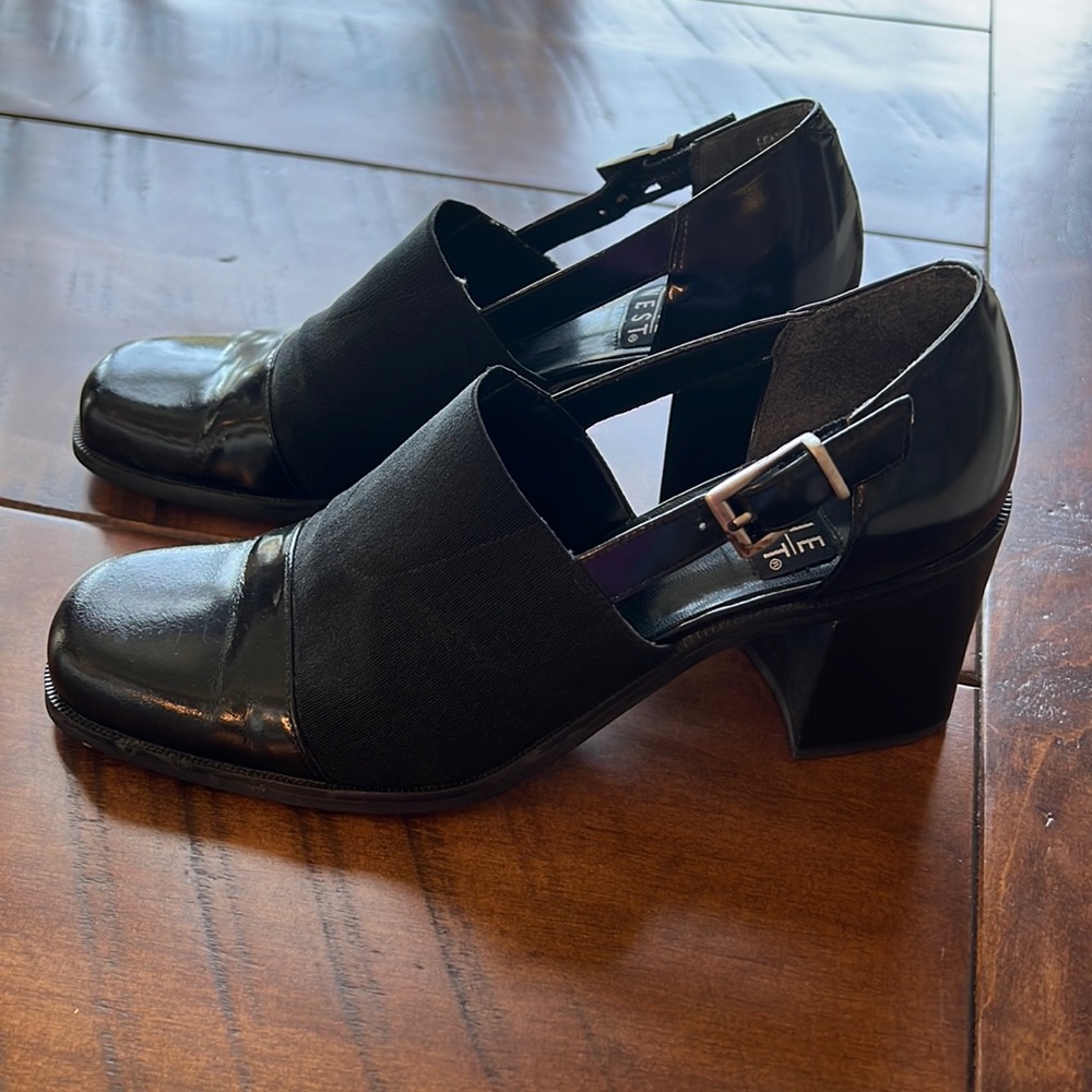 Vintage Nine West chunky heel